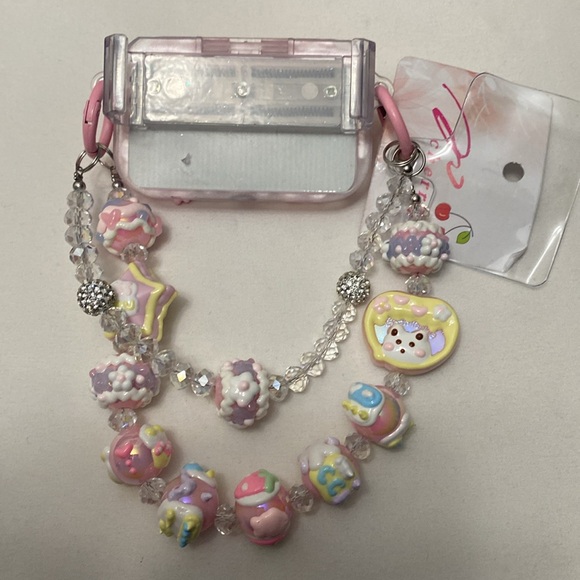BNWT Bangkok Premium Bead Bag Charm/Cellphone Charm/Holder - Picture 7 of 7